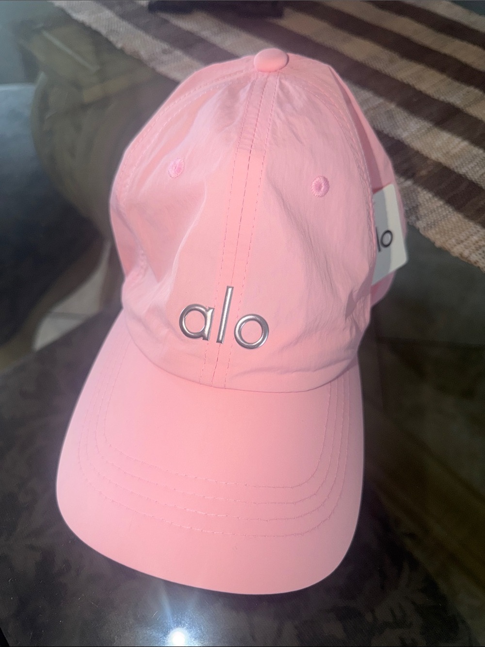 Yoga Pink Logo Cap